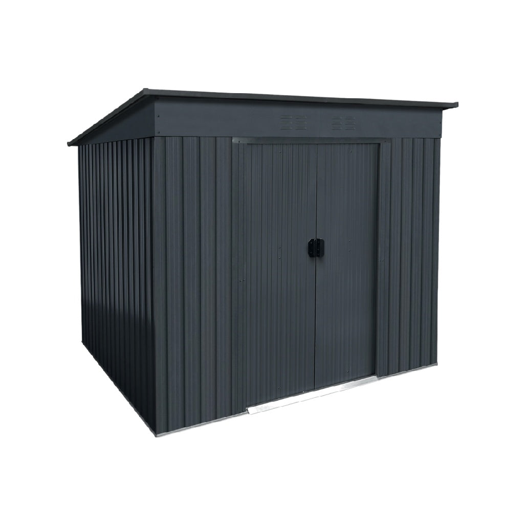 Metal Storage Shed for Outdoor Use - 150 x 100 x 130