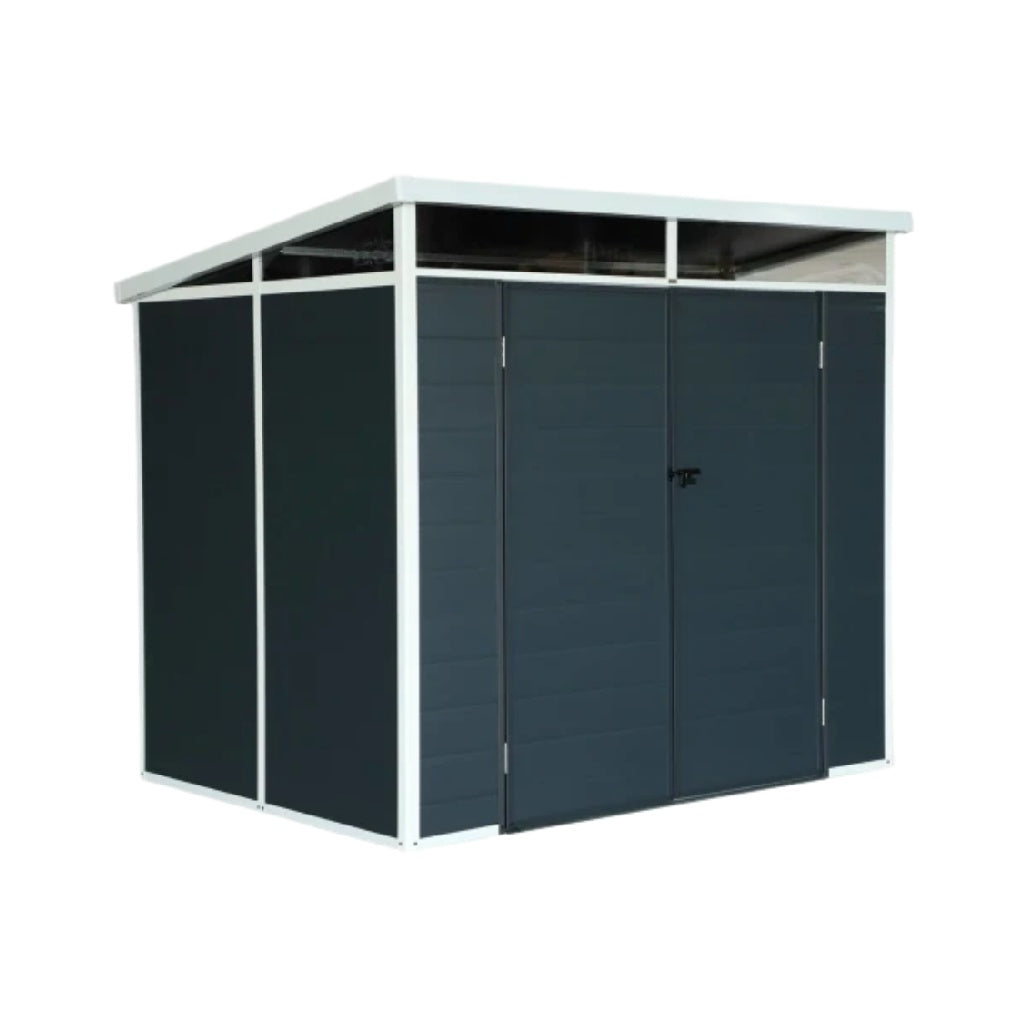 Outdoor Storage Shed for Garden Use in Metal - 150 x 120 x 120