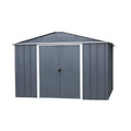 Garden Storage Shed for Outdoor Use Made of Metal - 210 x 90 x 150