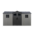 Outdoor Storage Shed for Garden Use in Durable Resin - Approximately 150 x 90 x 120